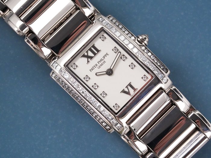 Patek Philippe - Twenty 4 White Gold - 4910/20G-011 - Kvinder - 2000-2010