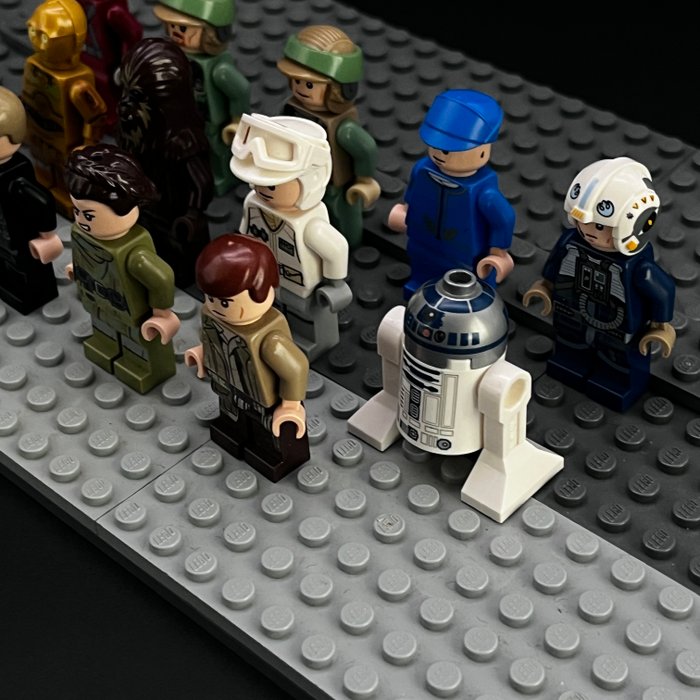 Lego - Star Wars - Lego Star Wars Rebellion Lot - Princess Leia, Luke Skywalker - 2000-2010 - Danmark