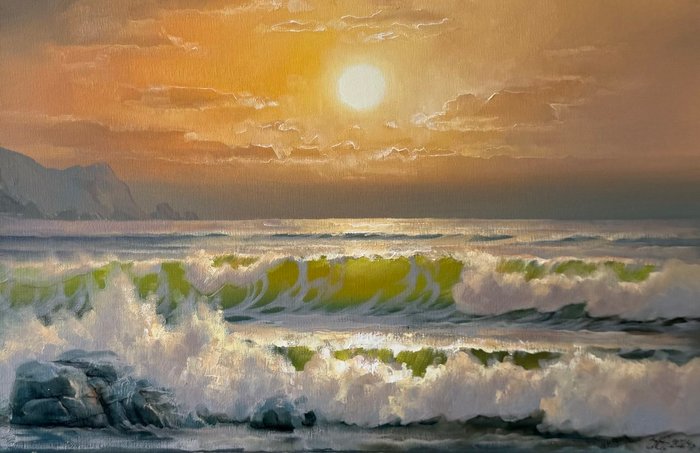 Ilchenko Evgen (XXI) - Warm evening on the sea