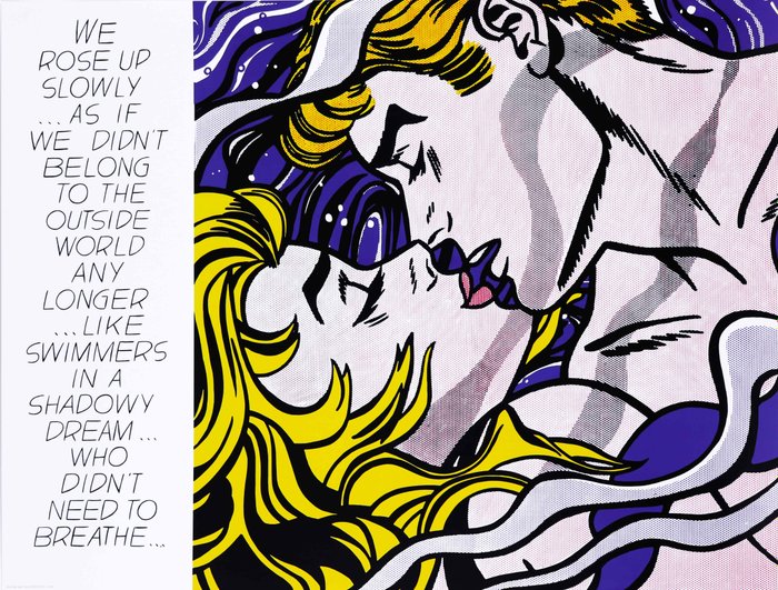 Roy Lichtenstein (after) - We got up slowly