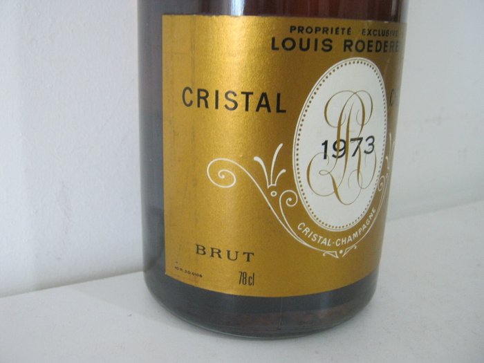 1973 Louis Roederer, Cristal - Champagne - 1 78 cl