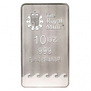 10 Troy Ounce - Sølv 999 - Royal Mint Britannia