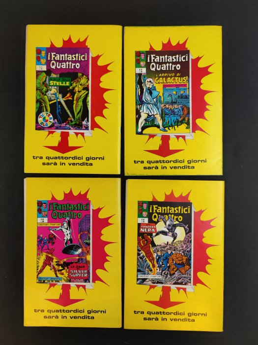 Fantastici Quattro - Lo Spaventoso Quartetto e altri - 17 Comic - Første udgave - 1972/1976