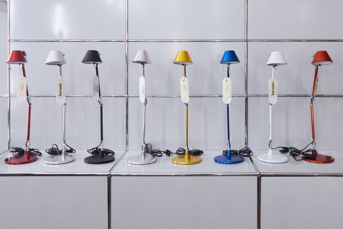 Artemide - Michele De Lucchi, Giancarlo Fassina - Skrivebordslampe - Tolomeo Micro - Aluminium - VÆLG DIN FARVE