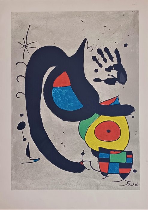 Joan Miro (1893-1983) - Gat i Ma