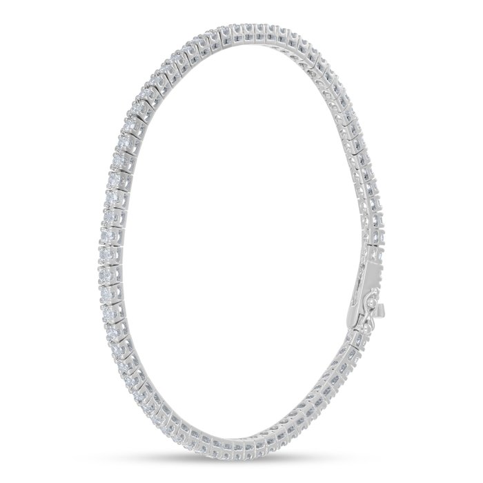 Armbånd - 18 kraat Hvidguld -  180ct tw Diamant (Natur)