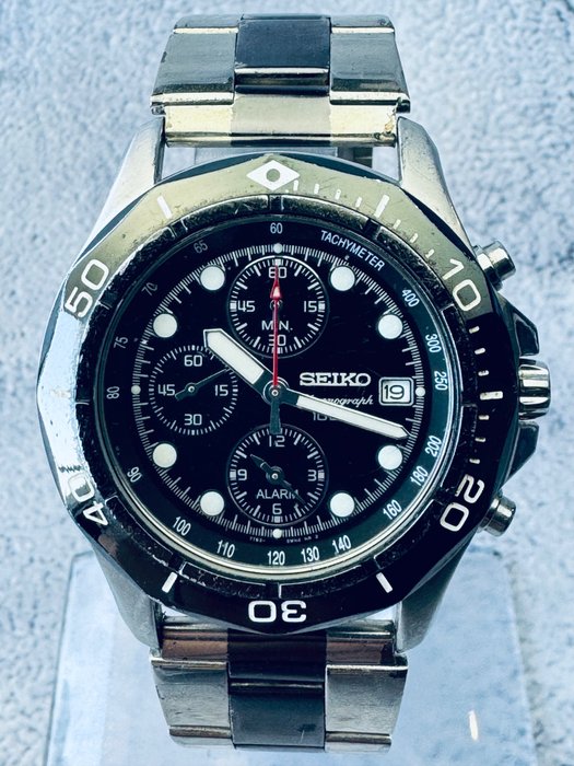 Seiko - Chronograph - Ingen mindstepris - 7T62-0GP0 - Mænd - 2000-2010