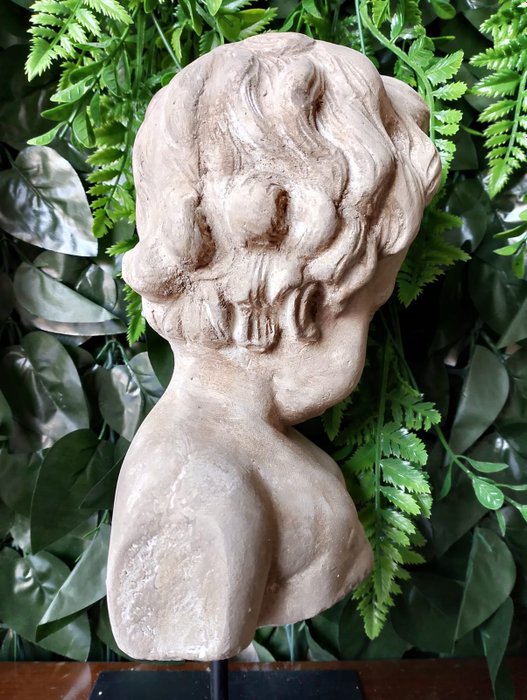 Skulptur Busto di un cherubino - 32 cm - Cementsten