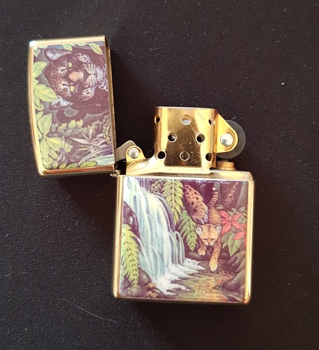 Zippo - Lighter - Stål (rustfrit)