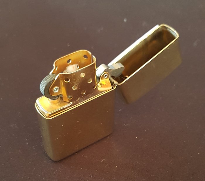 Zippo - Lighter - Stål (rustfrit)