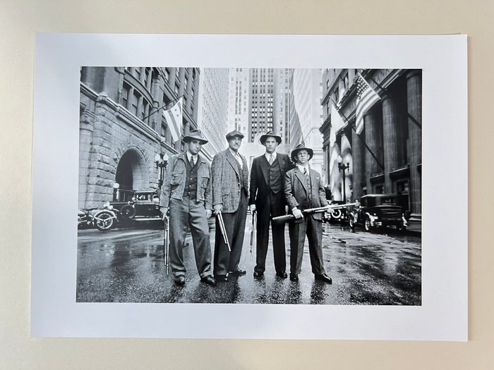 The Untouchables (1987) - Sean Connery, Kevin Costner, Charles Martin Smith  Andy Garcia - Collector Image - Size 42x30 cm - 100% new - Gallery Stamp - sign   Numbered 2/20- Never Exposed - - Flat shipped ! - No carton tube - Ready to Frame size A3 42x30 cm