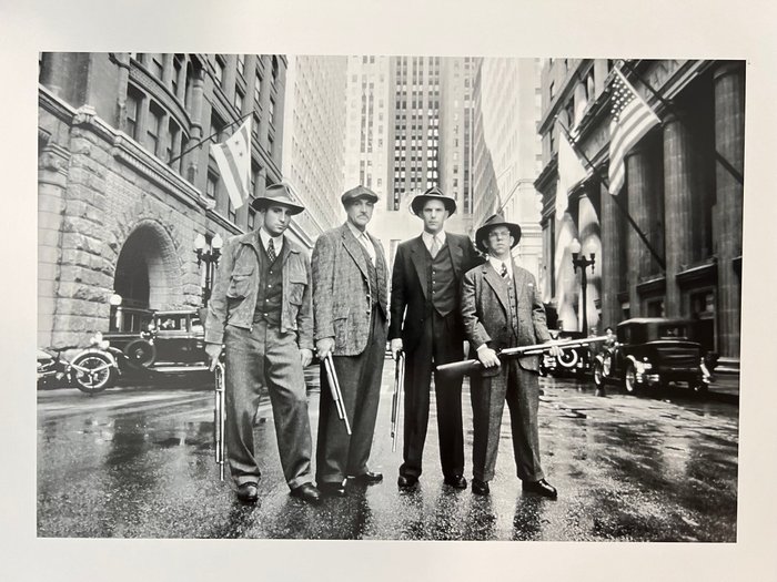 The Untouchables (1987) - Sean Connery, Kevin Costner, Charles Martin Smith  Andy Garcia - Collector Image - Size 42x30 cm - 100% new - Gallery Stamp - sign   Numbered 2/20- Never Exposed - - Flat shipped ! - No carton tube - Ready to Frame size A3 42x30 cm