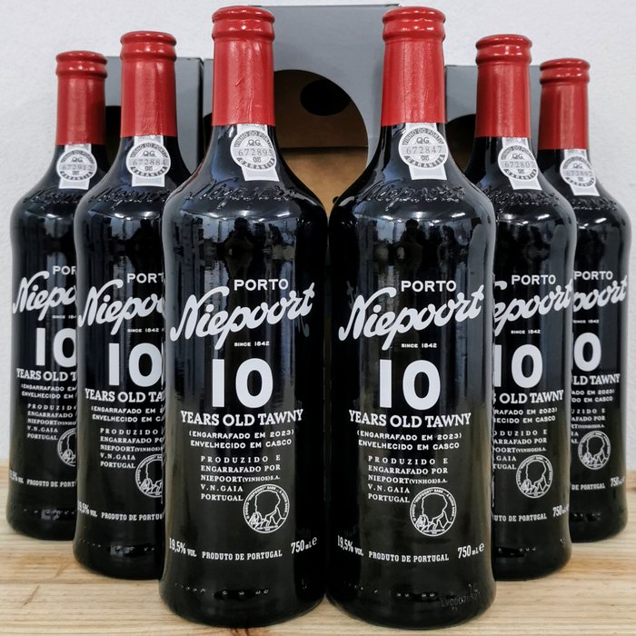 Niepoort - 10 years old Tawny -  Porto  - 6 Flasker (0,75 L)