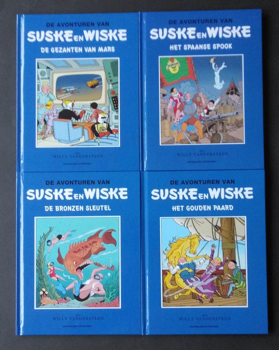 Suske en Wiske - Blauwe reeks 1 t/m 8 - Complete serie (Humo) - 8 Album - Genoptryk - 2020/2020