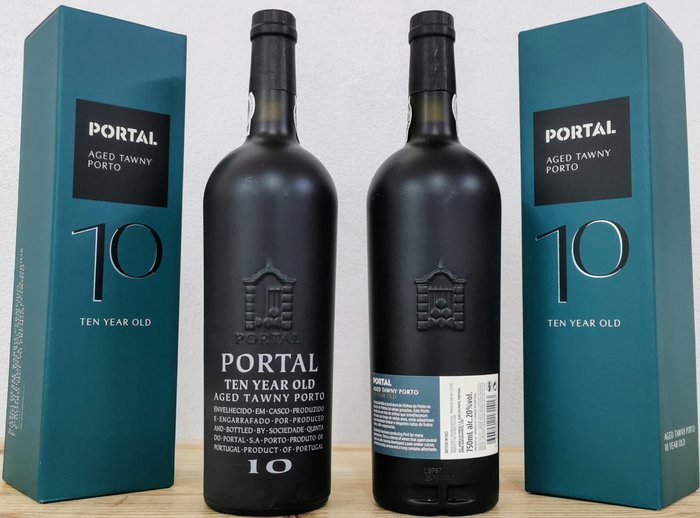 Quinta do Portal - 10 years old Tawny -  Douro  - 5 Flasker (0,75 L)