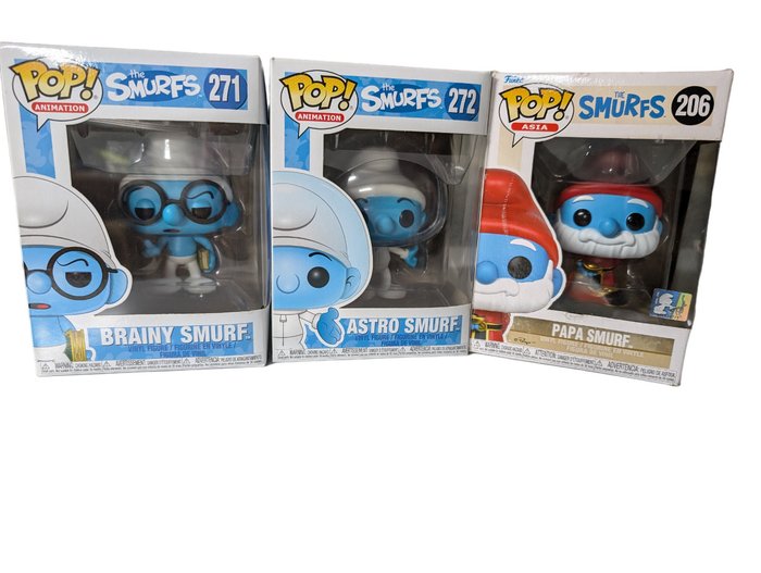 Funko POP! - Les Schtroumpfs - 3 - figurines