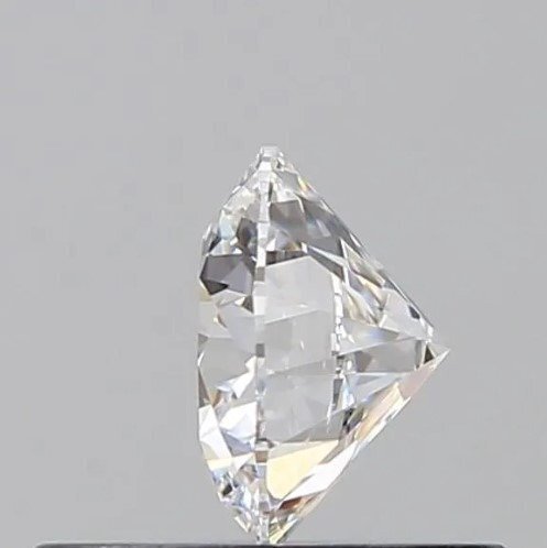 1 pcs Diamant  (Natur)  - 0.50 ct - Rund - D (farveløs) - VVS1 - Gemological Institute of America (GIA) - *3EX*