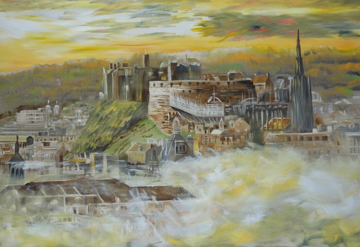 Ksavera - Edinburgh S052 - original painting - XXL