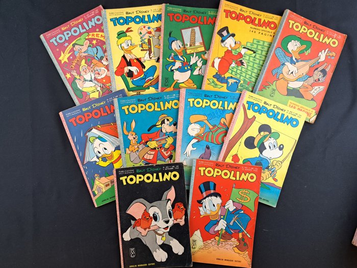 Topolino Libretto - 1963 - 11 Comic - Første udgave - 1963