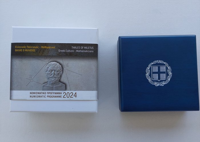 Grækenland. 10 Euro 2024 "Thales of Miletus" Proof  (Ingen mindstepris)