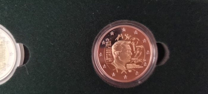 Luxembourg 2 Euro 2022/2023 Proof (5 munten)