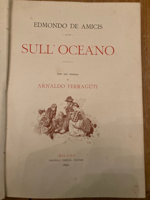 Edmondo De Amicis - Sull’oceano - 1890