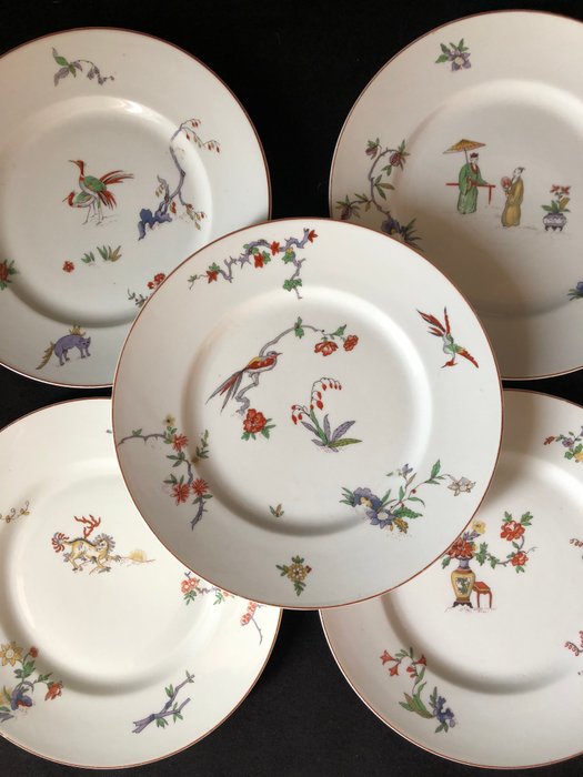 Bernardaud  Co. Limoges - Tallerken (5) - Porcelæn