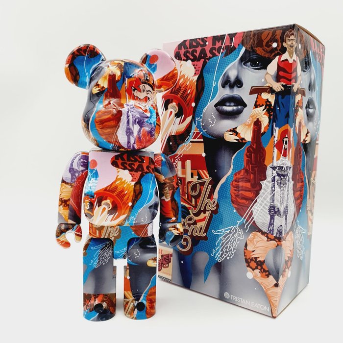 Tristan Eaton (1978) - Be@rbrick Tristan Eaton 400% Designer Con Bearbrick 2021