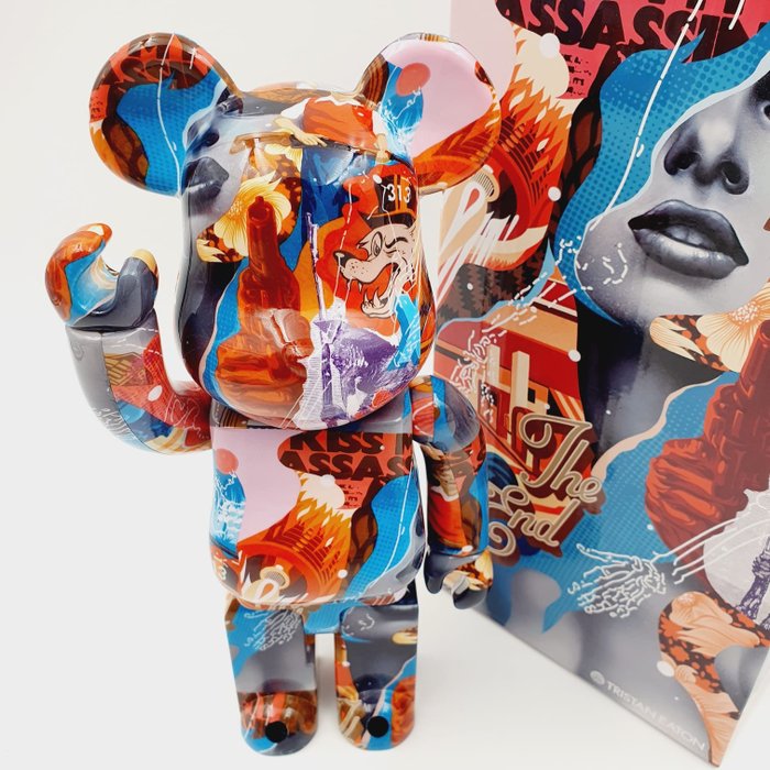 Tristan Eaton (1978) - Be@rbrick Tristan Eaton 400% Designer Con Bearbrick 2021