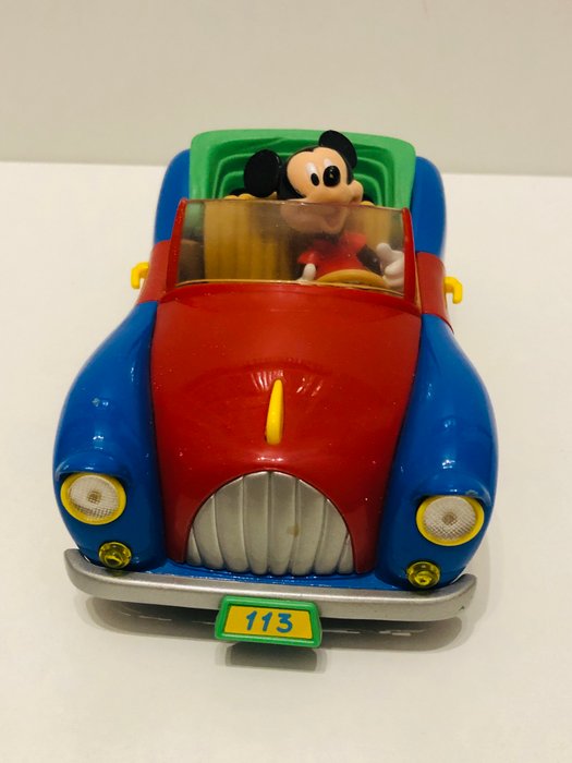 Mickey Mouse model bil - bburago