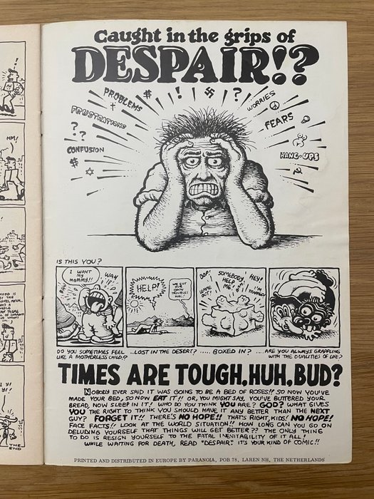 Funny Animals / Despair / Comix - 5 Comic - Første udgave - 1969/1995