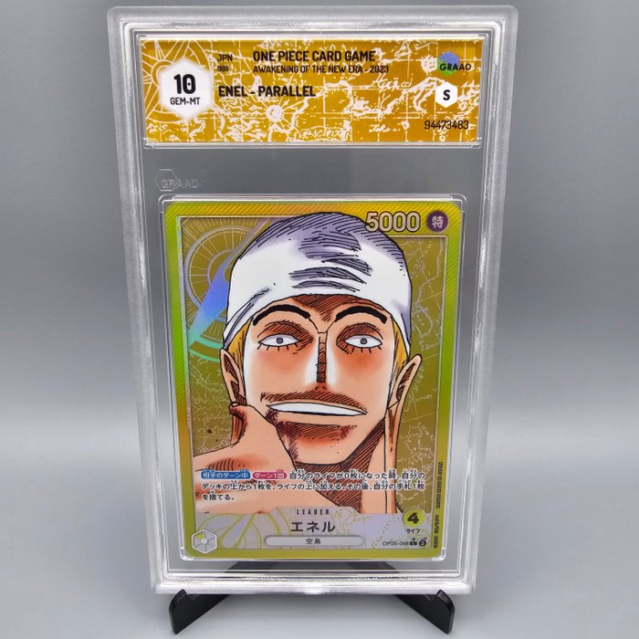 Enel [Alternate Art] OP05-098 L Graded card - Graad 10