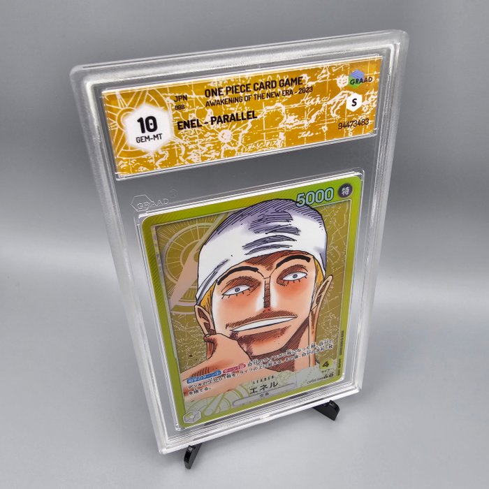 Enel [Alternate Art] OP05-098 L Graded card - Graad 10