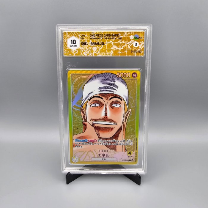 Enel [Alternate Art] OP05-098 L Graded card - Graad 10