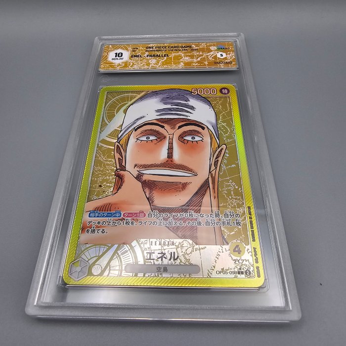 Enel [Alternate Art] OP05-098 L Graded card - Graad 10