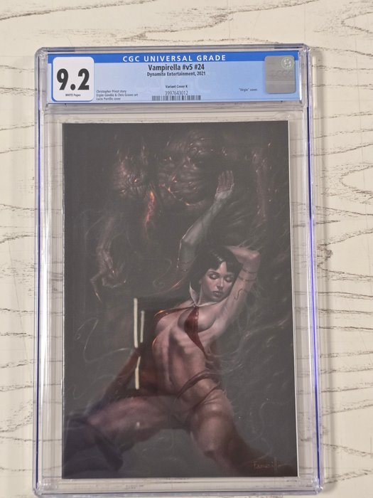 Vampirella #v2 #24 - Virgin Variant Cover - 1 Graded comic - Første udgave - 2021 - CGC 9.2