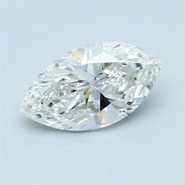 1 pcs Diamant  (Natur)  - 0.75 ct - Marquise - F - VS2 - Gemological Institute of America (GIA)