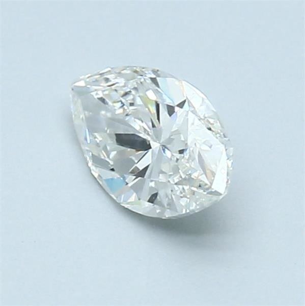 1 pcs Diamant  (Natur)  - 0.75 ct - Marquise - F - VS2 - Gemological Institute of America (GIA)