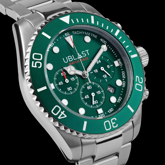 Ublast - Match Race Chronograph - UBMRC42GN - Mænd - Ny