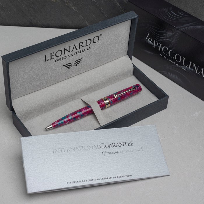 Leonardo "La piccolina" - Ball point rosa Himalaya - Pen