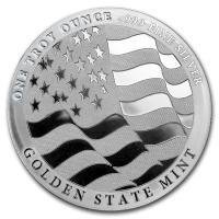 Förenta staterna. Silver medal ND  - Eagle Strength, Freedom  Pride - 1 Oz Silber, 1 Oz (.999)  (Ingen mindstepris)