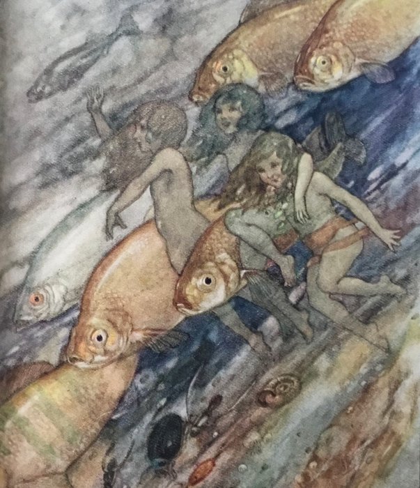 Charles Kingsley, A.E Jackson - The Water Babies - 1936