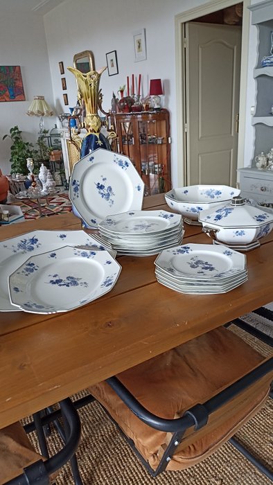 limoges Touze lamaitre et Blancher - Bordservice til 6 (18) - Porcelæn