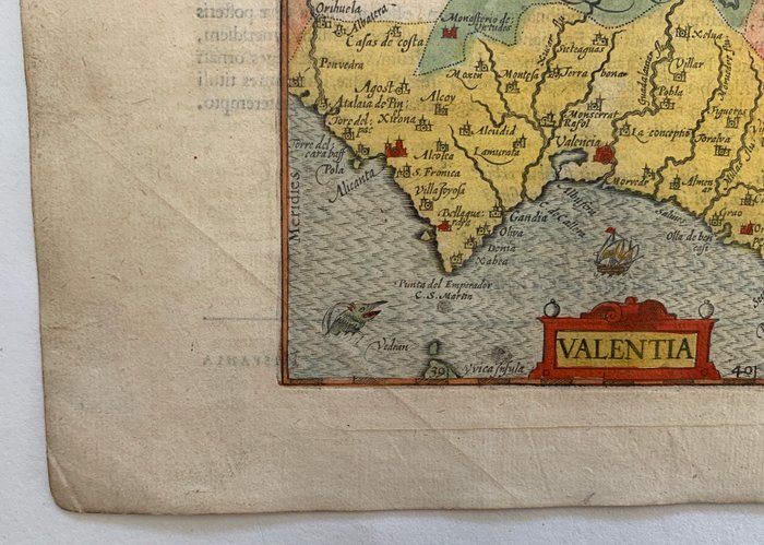 Spanien - Valencia; P. Bertius - Valentia - 1601-1620