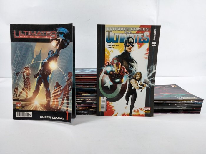 Ultimates - sequenza 1/43 completa - Ultimate Comics Ultimates 1/16 - 60 Parti 60x - Flere udgaver - 2002