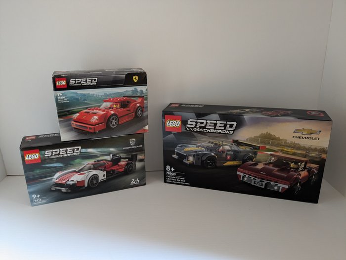 Lego - Speed Champions - 75890 - 76903 - 76916 - Bundle Speed Champions