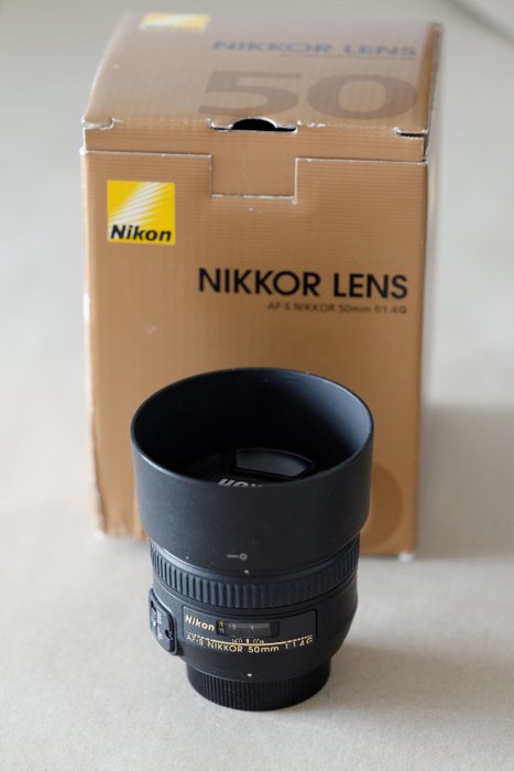 Nikon Nikkor 50 mm/1,4 G, AF-S Kameralinse