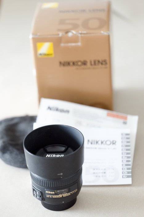 Nikon Nikkor 50 mm/1,4 G, AF-S Kameralinse