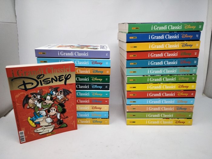 sequenza 24x da 1 a 28 i grandi classici Disney - 24 Tegneserier