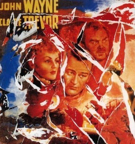 Mimmo Rotella (1918-2006) - Ombre rosse